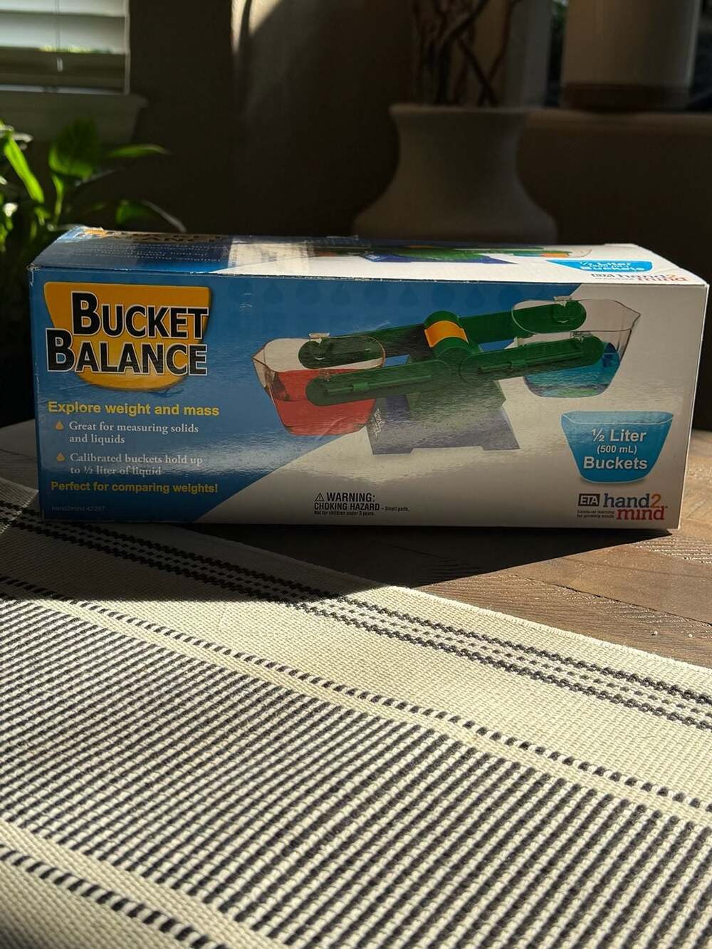 ETA Hand2Mind Bucket Balance 42287 Educational Math Learning Scale - Picture 2 of 5